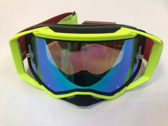 Очки Мотокросс GTX 5027 салатовые pitbikemarket.ru