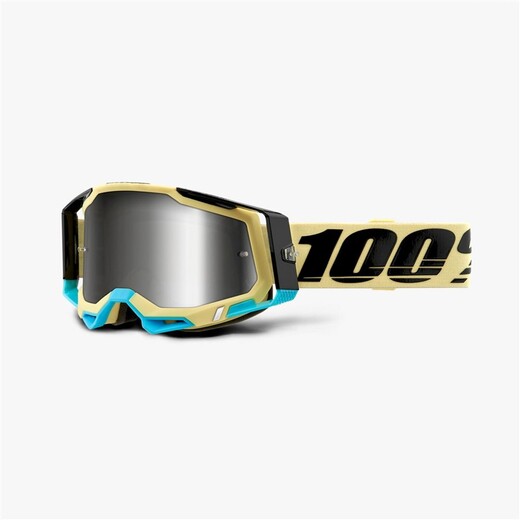 Очки 100% Racecraft 2 Goggle Airblast / Mirror Silver Lens (50121-252-11) pitbikemarket.ru