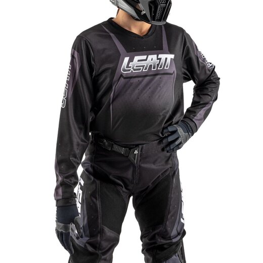 Мотоджерси детская из комплекта Leatt Ride Kit 3.5 (Black, XXS, 2025) pitbikemarket.ru