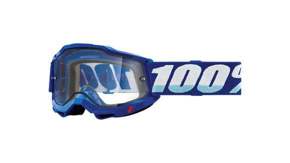 Очки 100% Accuri 2 Enduro Goggle Blue / Clear Dual Lens (50015-00002) pitbikemarket.ru