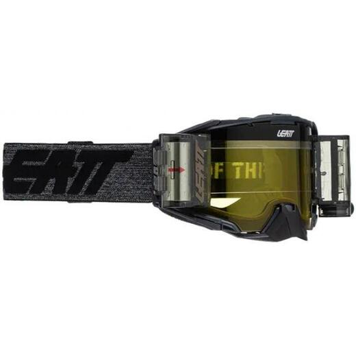 Очки Leatt Velocity 6.5 Roll-Off Graphene Yellow 70% (8021700540) pitbikemarket.ru