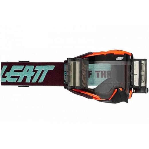 Очки Leatt Velocity 6.5 Roll-Off Neon Orange Clear 83% (8021700520) pitbikemarket.ru
