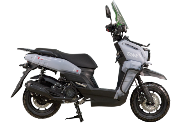 Скутер TOKISHI TANK 2 GRAY pitbikemarket.ru