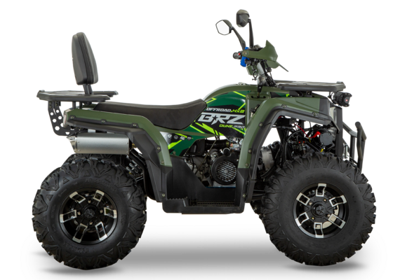 Квадроцикл BRZ Dune 200 Pro Зеленый pitbikemarket.ru