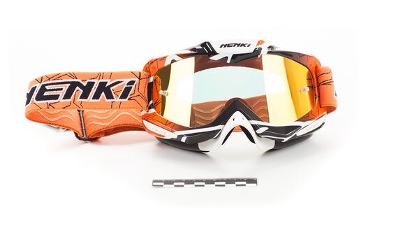 Очки Мотокросс NENKI NK-1016 оранжевые pitbikemarket.ru